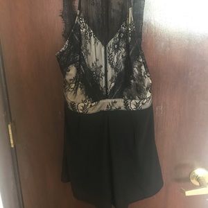 Lace romper